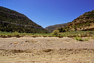 Mouth of Coal Bed Canyon